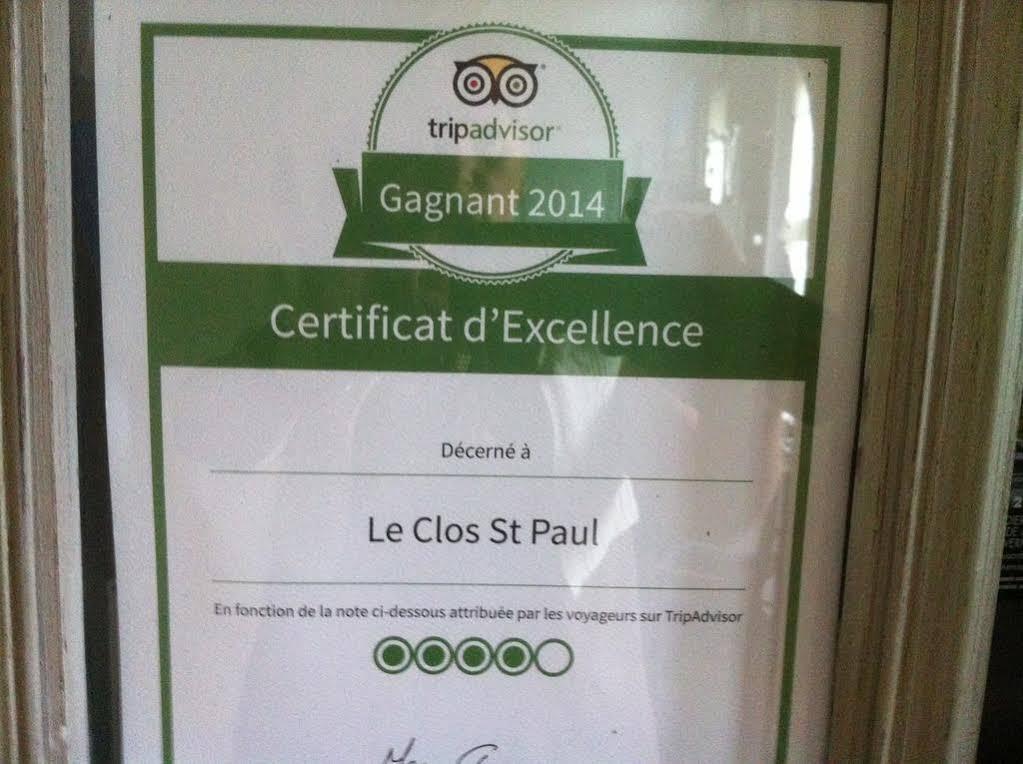 Le Clos Saint Paul Hotel Tourny Exterior photo